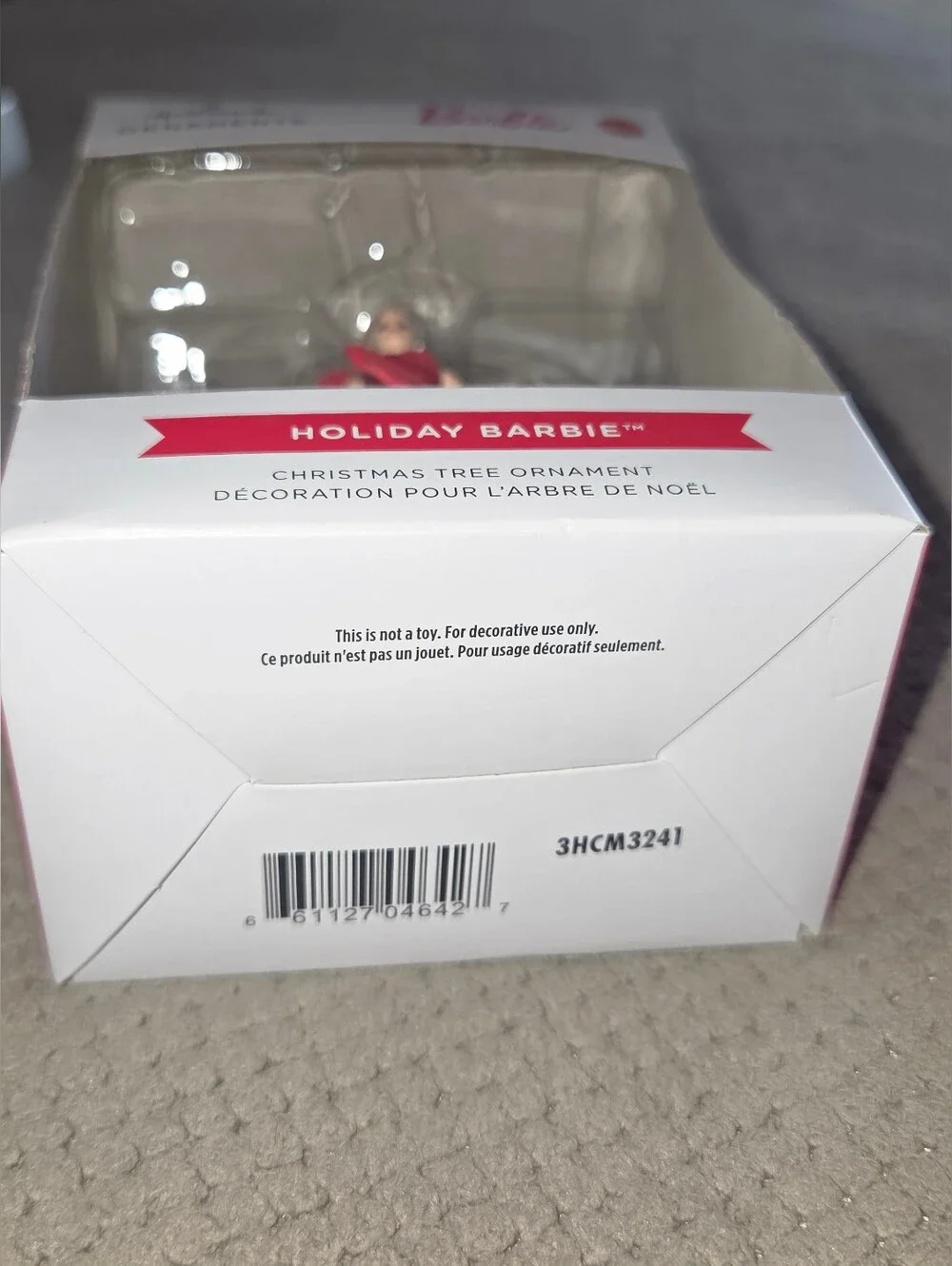 New Hallmark HOLIDAY BARBIE (2024) Christmas Tree Ornament